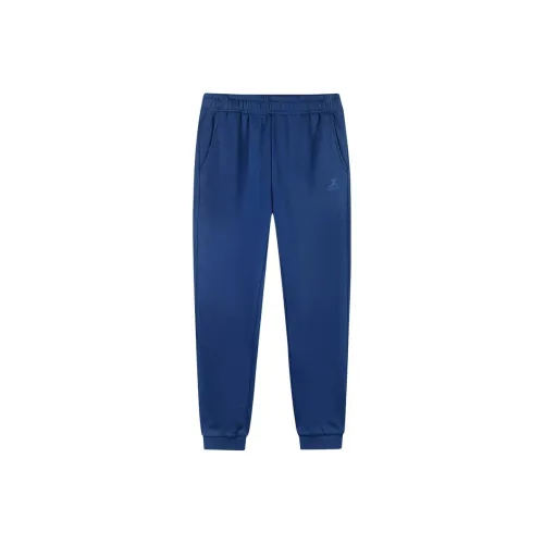 XTEP Керамика Глазурь Синий Мужские Вязаные Спортивные Штаны