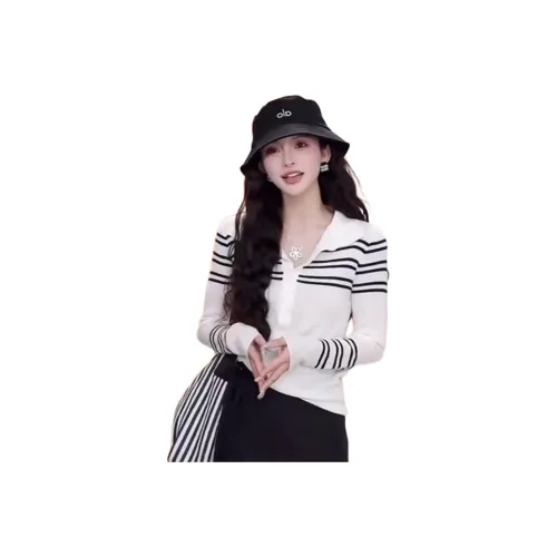 OURUOKE Белый Женский Трикотаж