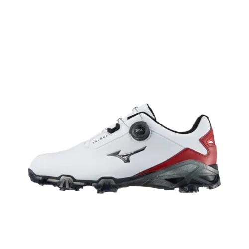 Mizuno Golf Shoes White Red Unisex Мицубо Гольф Обувь Белый Красный Унисекс