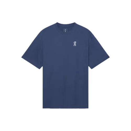 On Синий Мужской T-Рубашки