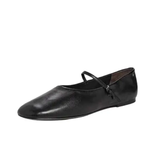 TORY BURCH Туфли Mary Jane с плоской подошвой Женские Черные