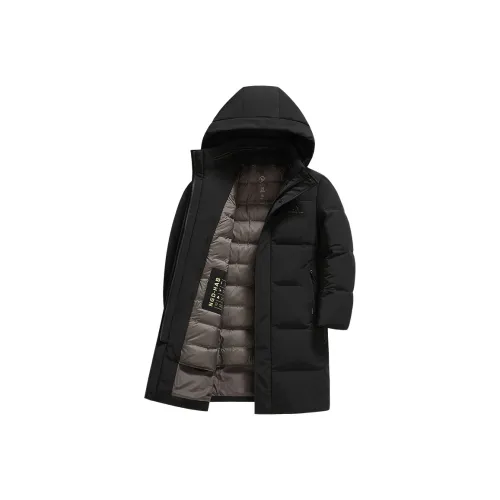 SNOW FLYING Черный Мужской Пуховик