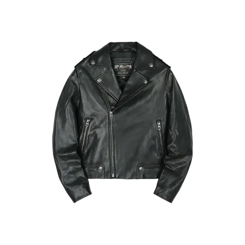 MCS Черный Z9 Женские Кожаные Куртки