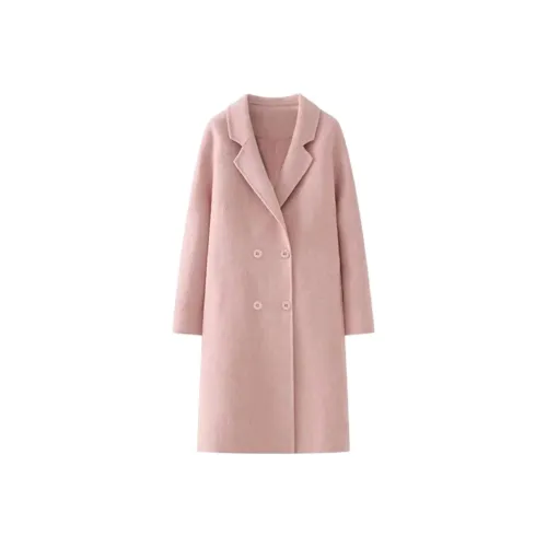 ADXKM Розовый Женские Бархатные Куртки