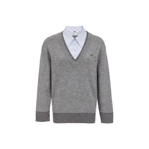 ONLY G12 Средний Фотиния Серый Женский Трикотаж