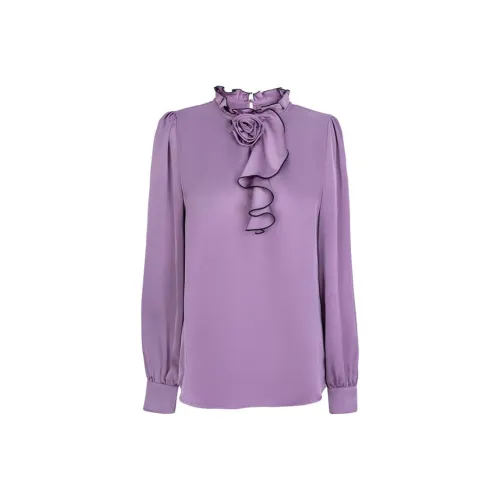 Tang Xi Фиолетовые Женские Рубашки