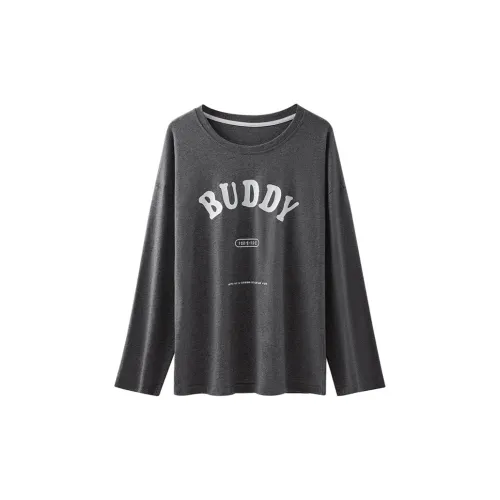 Sharefun Серый Женские Пижамные Верх