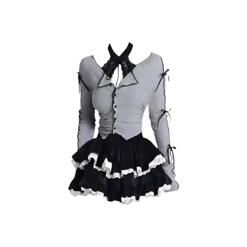 Wang Leshi Женские Комплекты с Юбкой