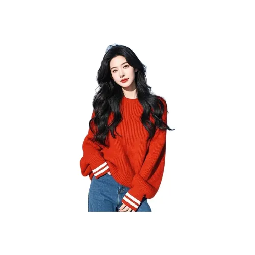 HAPG Красный Женский Трикотаж