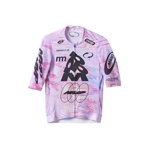 MAAP Короткий рукав Велосипедная одежда Мужская Вихрь Фиолетовый