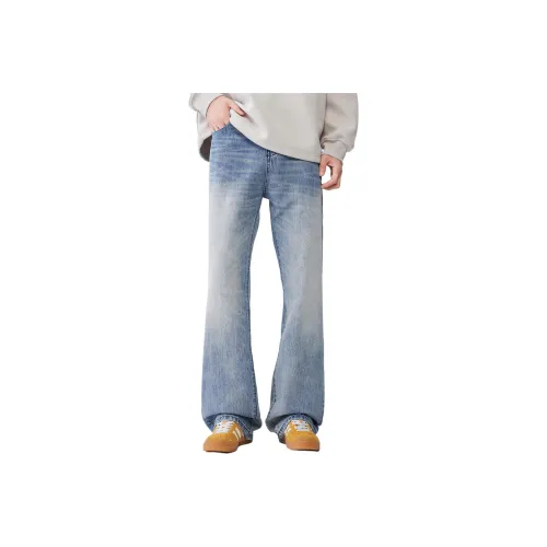 J.F.U Blue Men's Jeans J.F.U Синий Мужской Джинсы