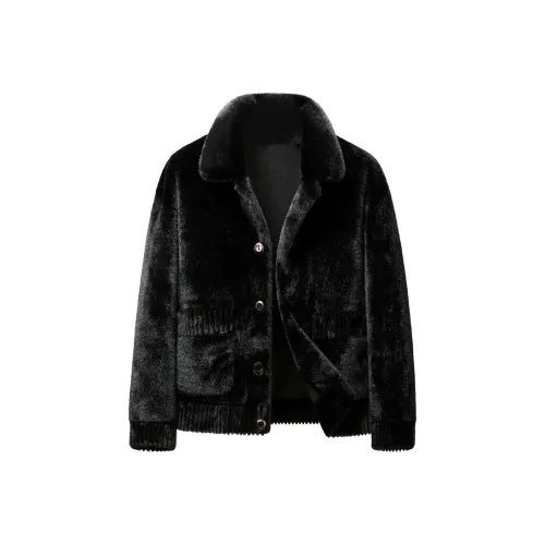 SENJIALUO Мужская кожа и мех