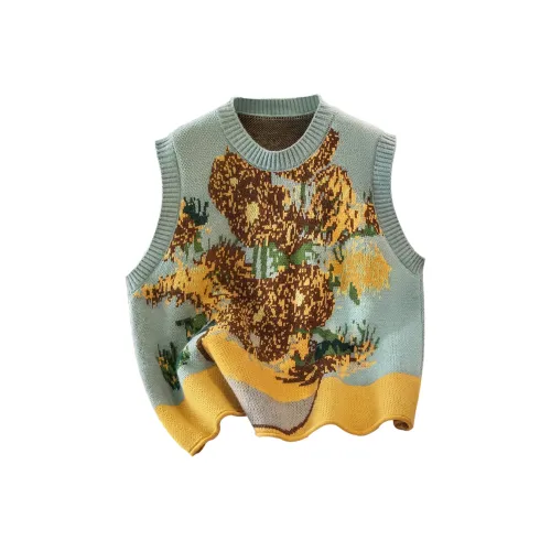 Cypress House Мятно-зеленый Женский жилет