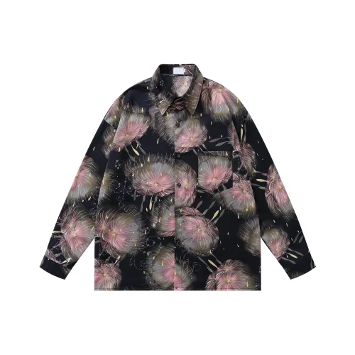 51XXHA Монохромный Унисекс Рубашки