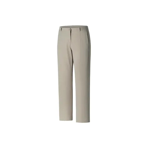 ANTA Gueqi Коричневые Женские Повседневные Штаны