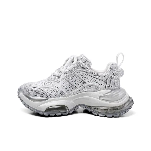 HAOYASENNU Толстая подошва кроссовки женские