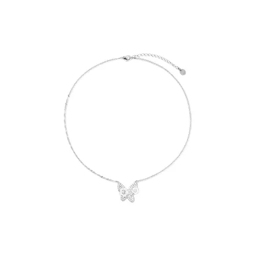 AWE Титановая сталь Циркон Ожерелье Новый Западный AUTUMN Зимний Премиум Feel Роскошь Эксклюзивный Цепочка на ключицу Женские