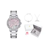 Керамика Розовый [Disney Коробка + Ожерелье + Браслет + Открытка]