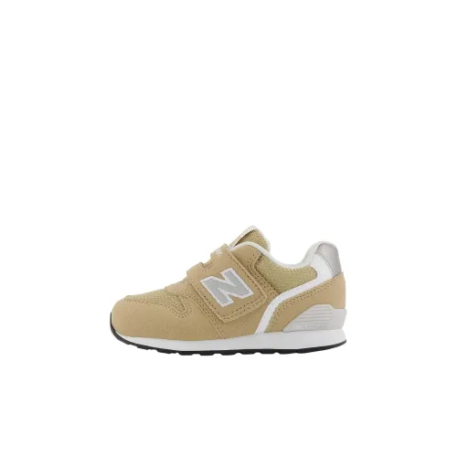 New Balance NB 996 Устойчивый к истиранию Дышащий Низкий Верх Обувь для малышей Желтый Новорожденный и Малыш