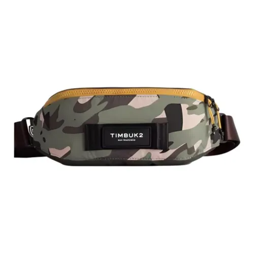 Timbuk2 Полиэстер Бананка Чехол для телефона Сумка через плечо Средний Унисекс Камуфляжный зеленый и темно-зеленый