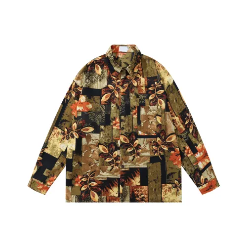 51XXHA Монохромный Унисекс Рубашки