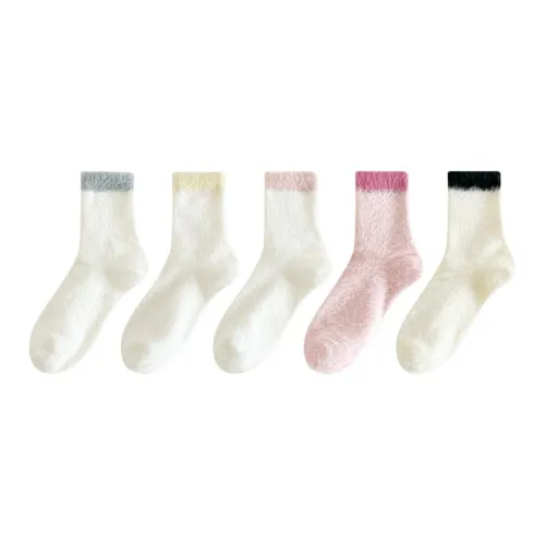 XIA.WA.ZHI.XIU Высокие носки для колена женские