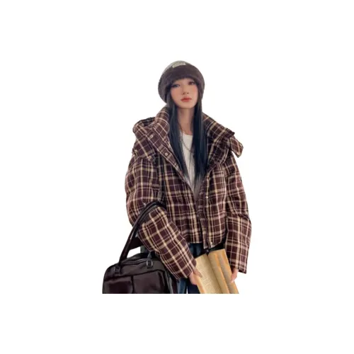 OURUOKE Унисекс Пуховики