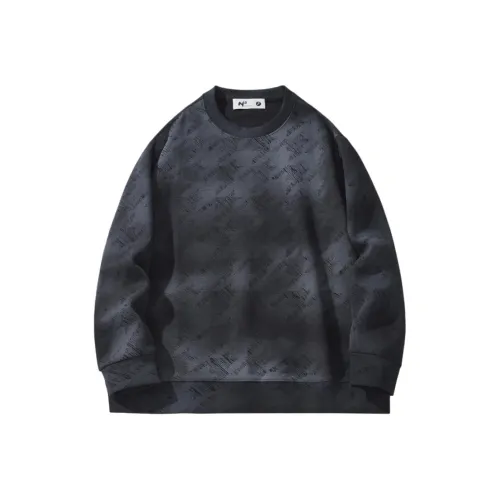 Jun Molision Толстовка Пуловер Круглый вырез Мужской