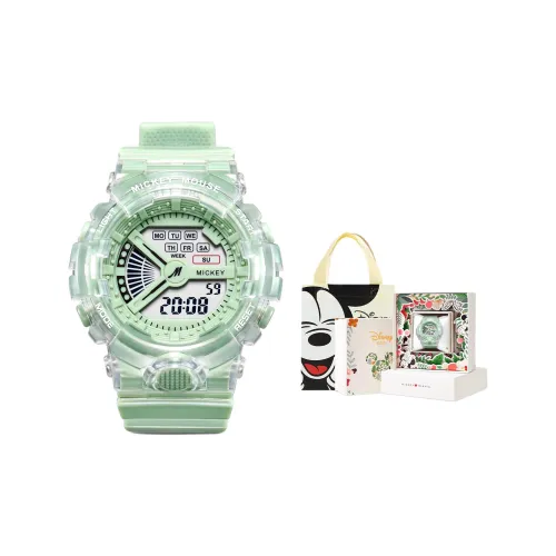 Disney Mickey Series Электронный Механизм TPU Ремешок Часы Женские Белый Циферблат