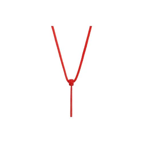 Любовь Тканевый шнур Халтер Hand Ткани вязаные Подвеска ожерелье Унисекс