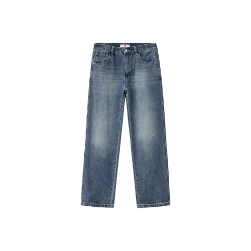 Lee Cooper Medium Blue Men's Jeans Ли Купер Средне-синие Мужские Джинсы