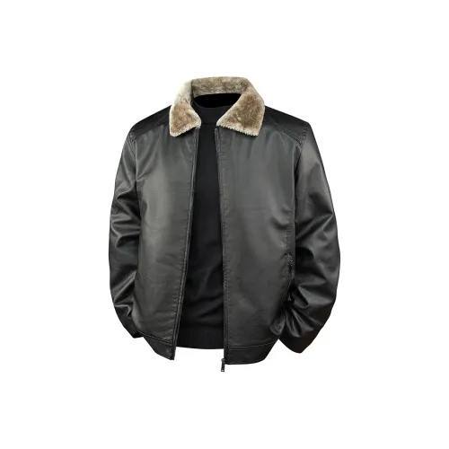 LISENPOK Унисекс Кожаные куртки