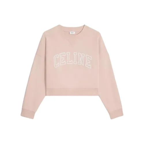 CELINE Розовые Женские Свитшоты