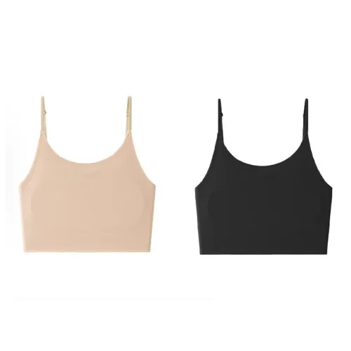 Городская красота Кожа+Черный Женские Бюстгальтеры