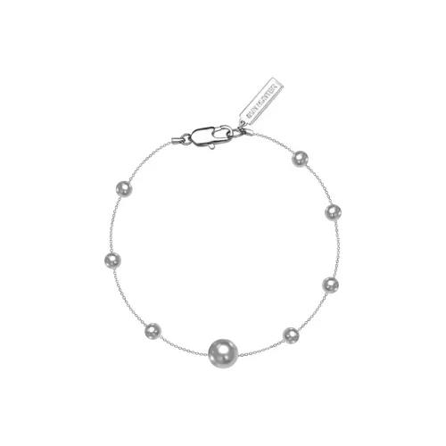 SUN HUNTER Белое золото с покрытием медный + синтетический жемчуг браслеты женские