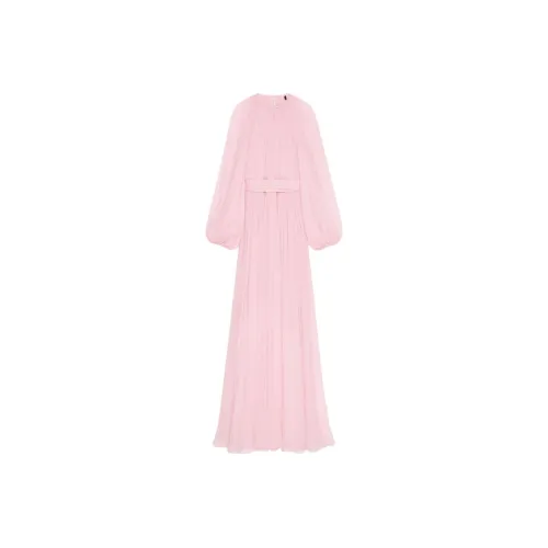 Givenchy FW25 Длинное платье с длинными рукавами женское