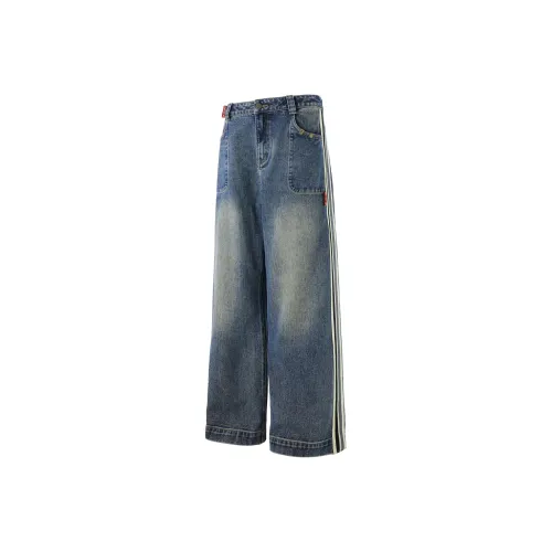 BJHG Унисекс Джинсы