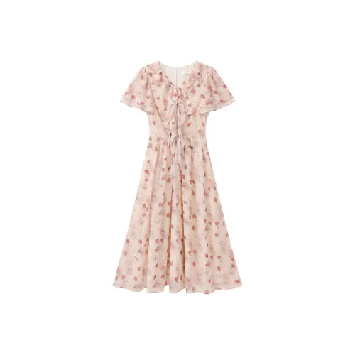 Another Alley Короткий рукав Платье Женское