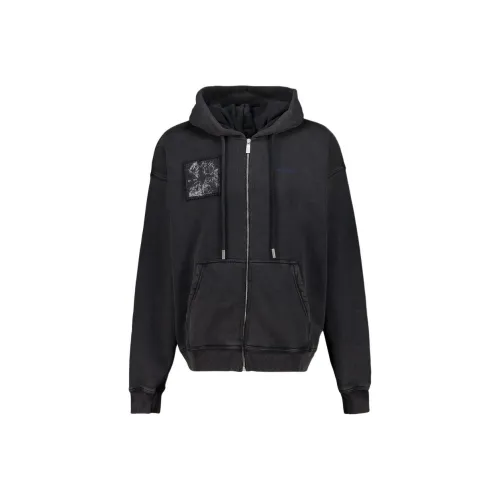 Off Белый Черный Мужские Толстовки