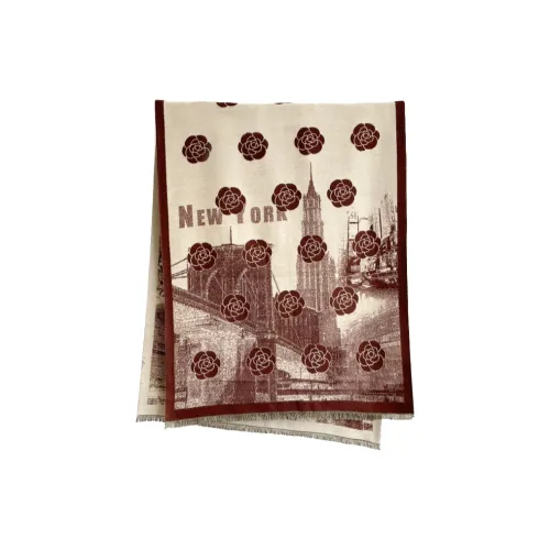 FUO Вязаные шарфы из искусственного кашемира для женщин