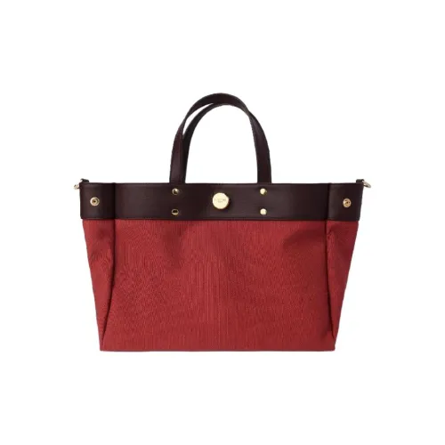 Fibreno Ткань Одно Плечо Сумка Средний Женский Малиновый Красный