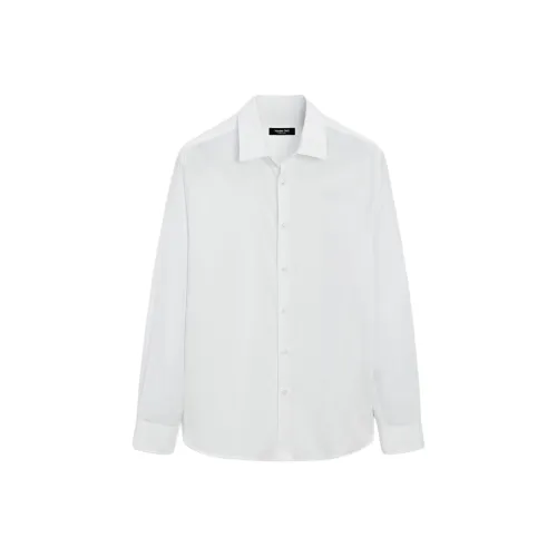 Massimo Dutti Белые Мужские Рубашки