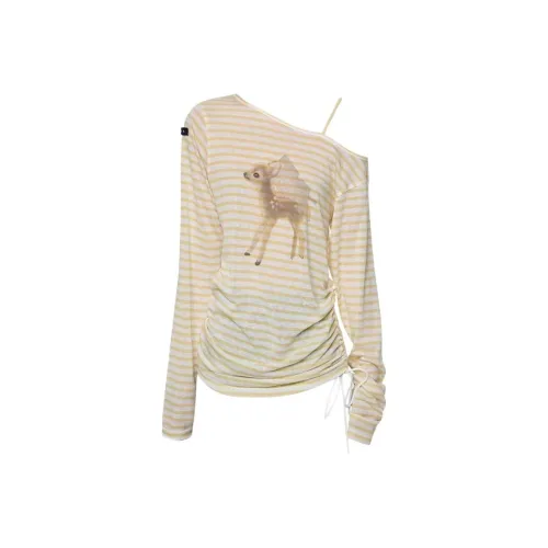 FTTHR Жёлтые Женские T-рубашки