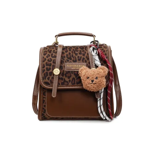 RUIPAI ПУ (полиуретан) Рюкзак Женские Кофейный Коричневый Экрю Зеленый