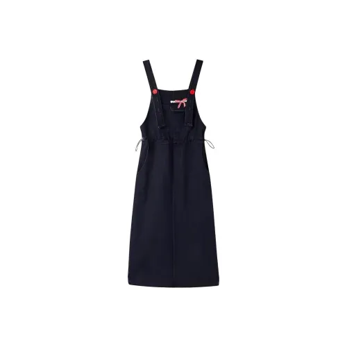 TIBINB Denim Long Skirt Women's