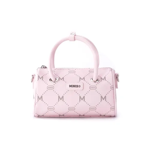 Miniso Сумка из искусственной кожи одно плечо мини женская цвет вишневый цветок розовый