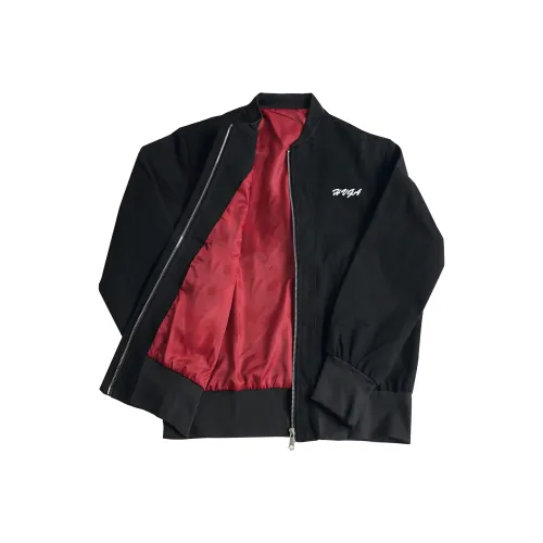 H.V.G.A Черный (Красный подкладка) Унисекс Куртки