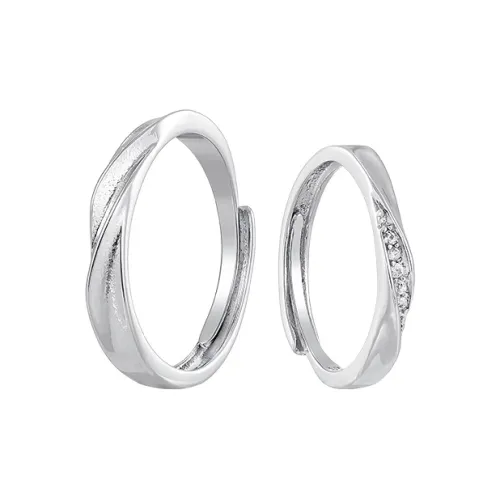 JianKai Цирконовые кольца унисекс