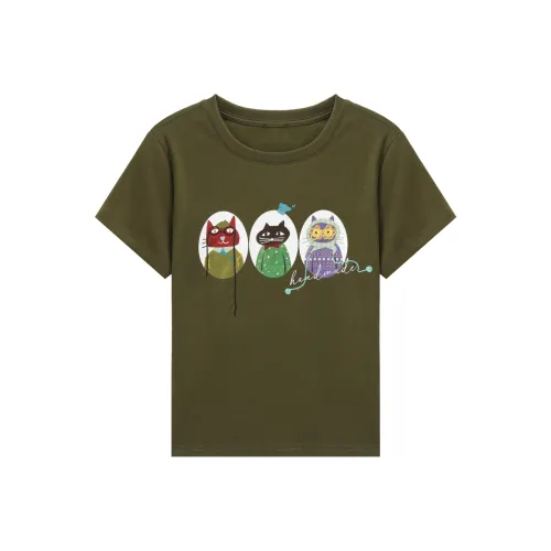 Another alley Лесной зеленый Женские T-рубашки