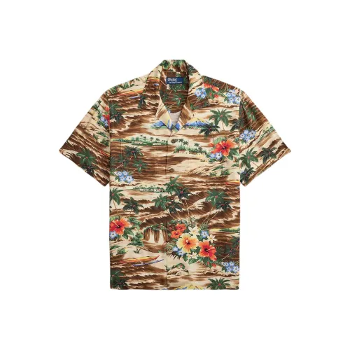 Polo Ralph Lauren Коричневые Мужские Рубашки